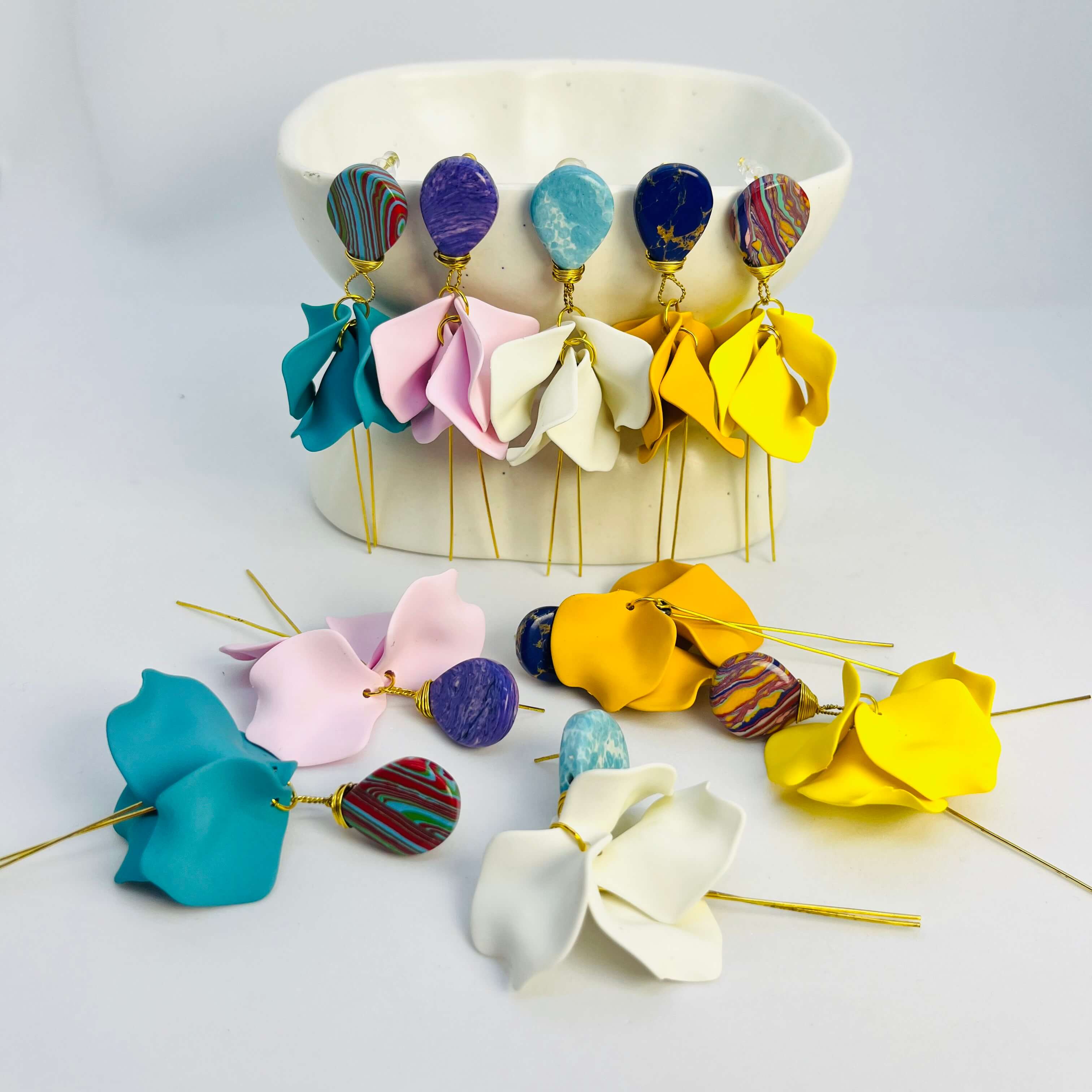 TEARDROP WIREWRAP PETALS