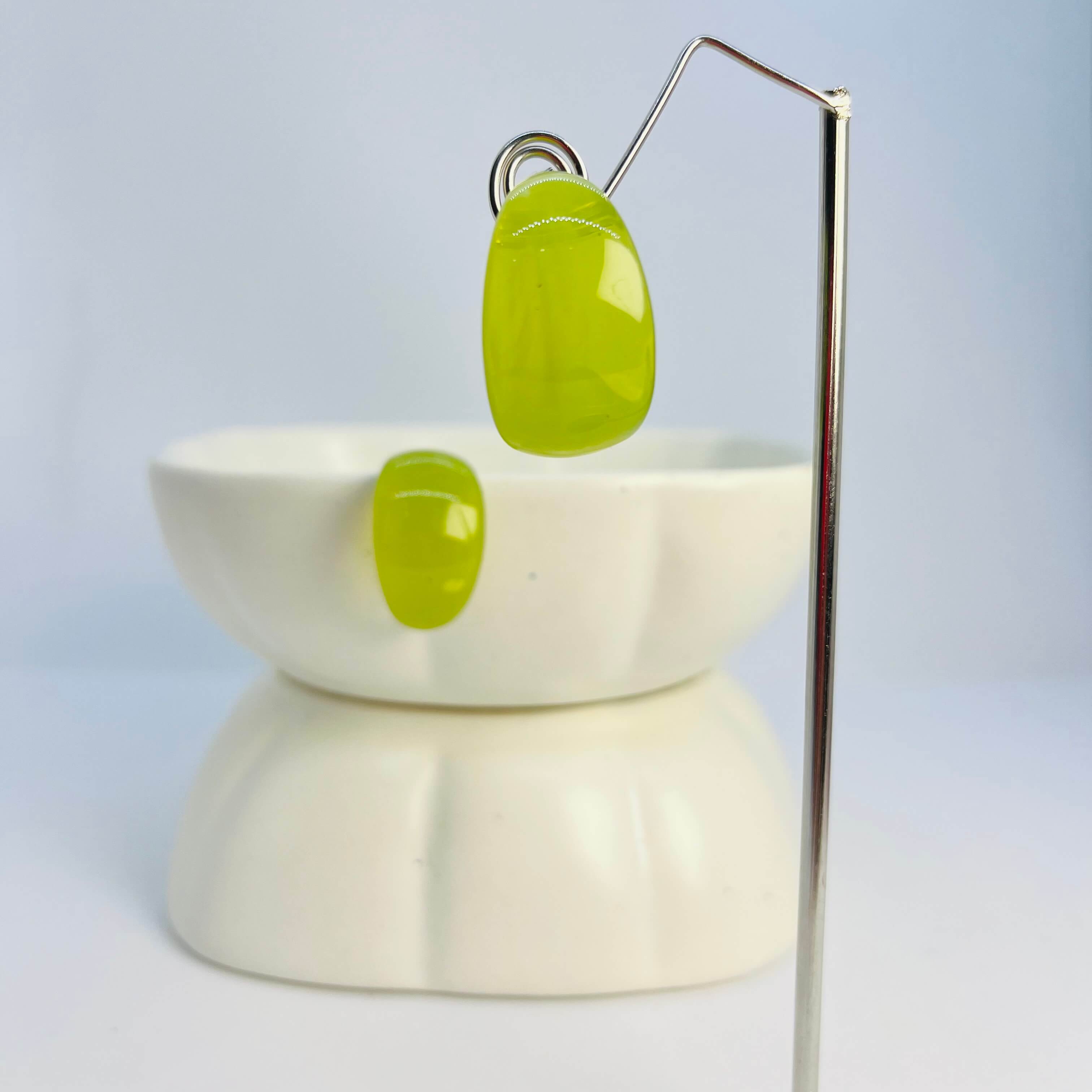 ACRYLIC BIGG BULGING HOOPS PASTEL